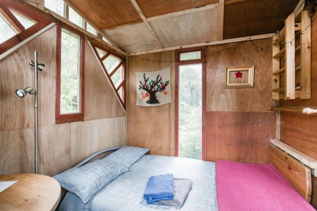Hotel The Treehut At The Rabbithole, Upper Hutt Akatarawa Exteriér fotografie